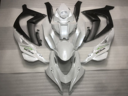 2016-2019 Kawasaki ZX-10R Pearl White Black Green Fairing Kit