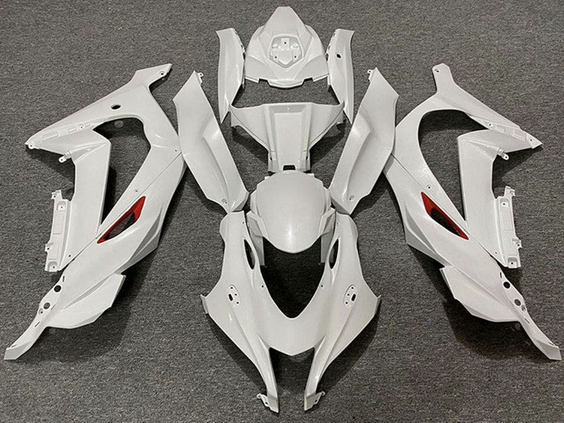 Purchase 2016-2020 Pearl White Red Trim Kawasaki ZX10R Motorcycle Fairings UK