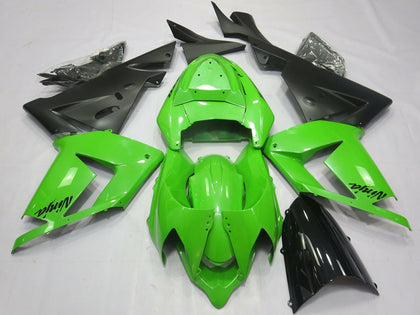 2004-2005 Kawasaki ZX-10R Total Green Fairing Kit