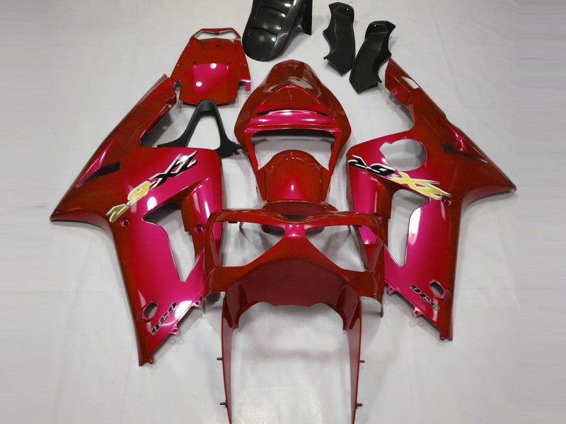 Purchase 2003-2004 Red Kawasaki ZX6R Motorcycle Fairing UK