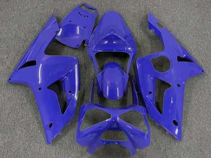 2003-2004 Kawasaki ZX-6R Blue Fairing Kit