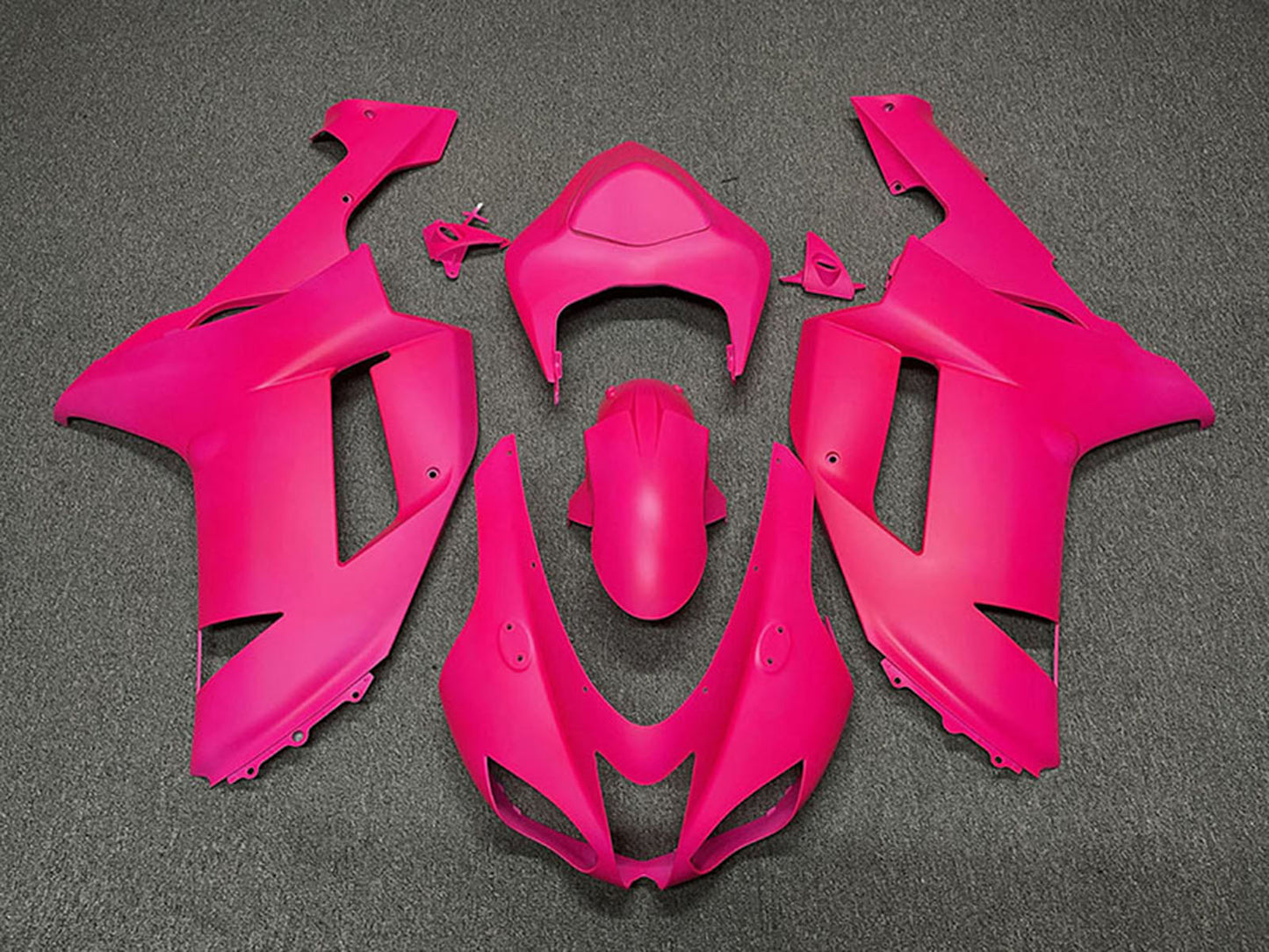 2007-2008 Fuchsia Kawasaki ZX6R Motorcycle Fairings， Purchase 2007-2008 Fuchsia Kawasaki ZX6R Motorcycle Fairings UK - UK