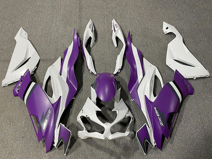 2019-2023 Kawasaki ZX-6R White Purple Fairing Kit