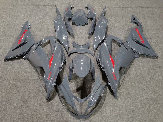 2013-2018 Nardo Grey Red Kawasaki ZX6R Fairing Kit