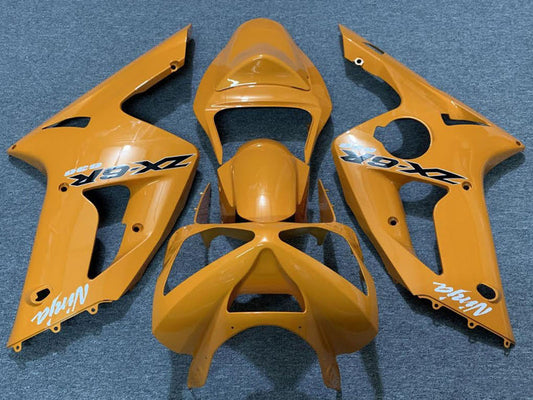 2003-2004 Orange Kawasaki ZX6R Motorcycle Fairings， Purchase 2003-2004 Orange Kawasaki ZX6R Motorcycle Fairings UK - UK
