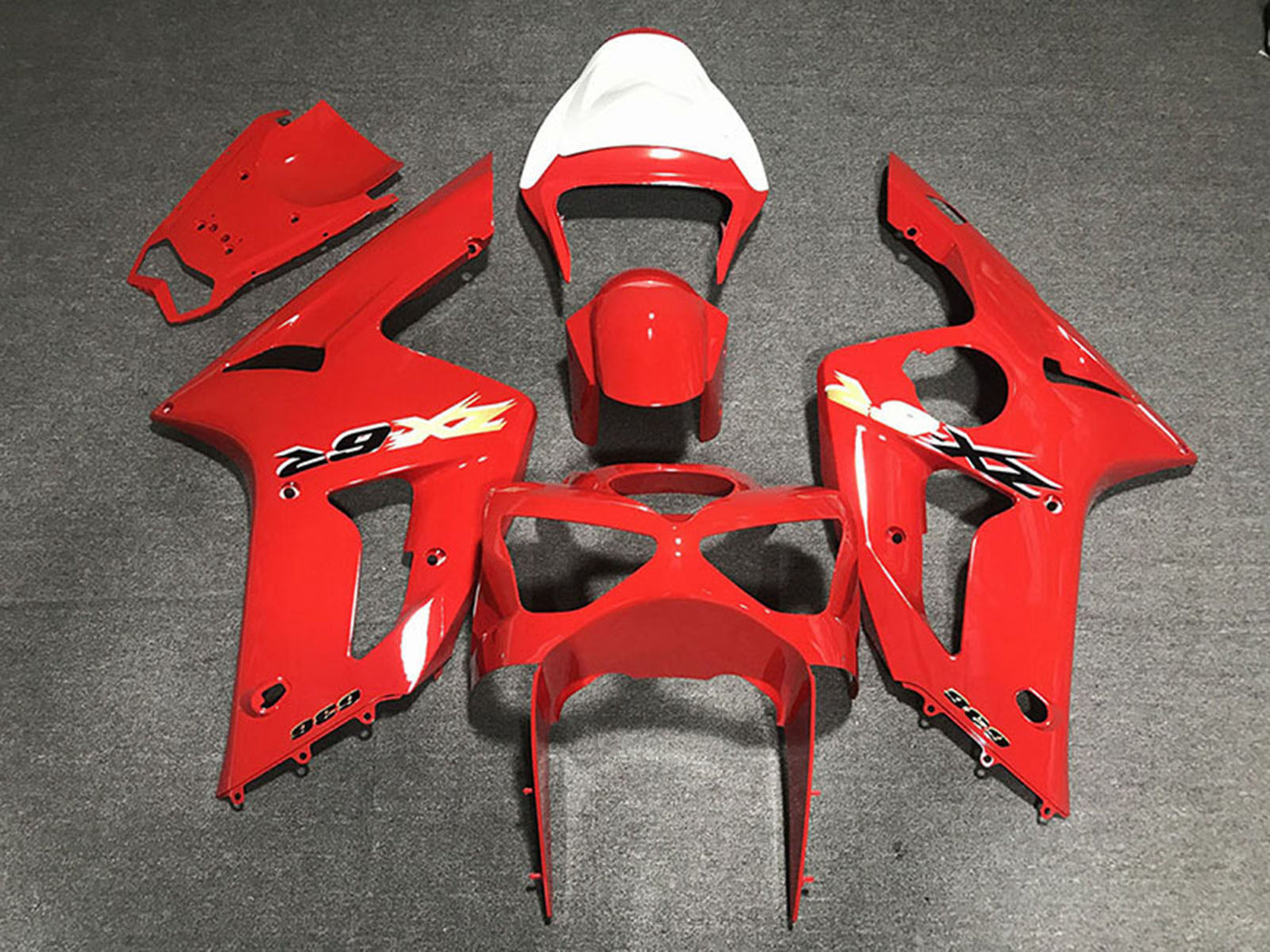 2003-2004 Red 636 Kawasaki ZX6R Motorcycle Fairings， Purchase 2003-2004 Red 636 Kawasaki ZX6R Motorcycle Fairings UK - UK