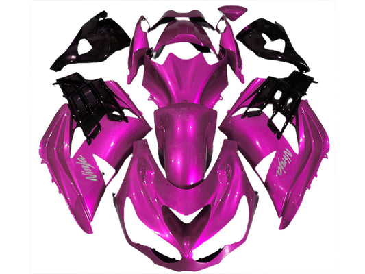2012-2021 Hot Pink Black Kawasaki ZX14R Fairing Kit