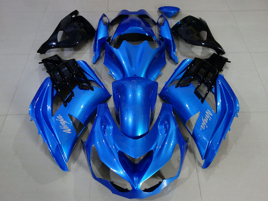 2012-2021 Blue Black Kawasaki ZX14R Motorcycle Fairings， Purchase 2012-2021 Blue Black Kawasaki ZX14R Motorcycle Fairings UK - UK
