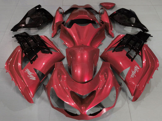 2012-2021 Red Black Kawasaki ZX14R Motorcycle Fairings， Purchase 2012-2021 Red Black Kawasaki ZX14R Motorcycle Fairings UK - UK