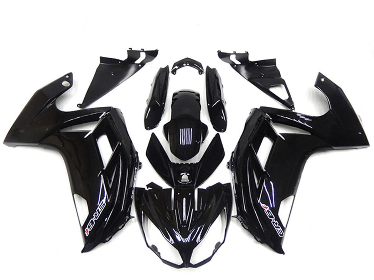2012-2014 Glossy Black Kawasaki Ninja ER6F Fairing Kit