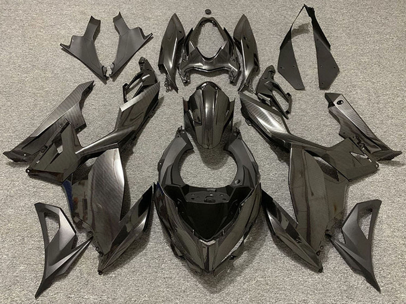 2018-2023 Carbon Fiber Style Kawasaki Ninja 400 Fairing Kit