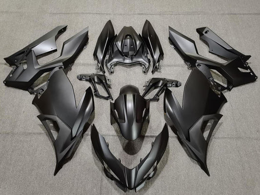 2018-2023 Matte Black Kawasaki Ninja 400 Fairing Kit