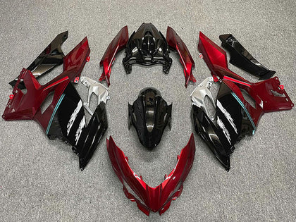 2018-2023 Kawasaki Ninja-400 Red Glossy Black Fairing Kit