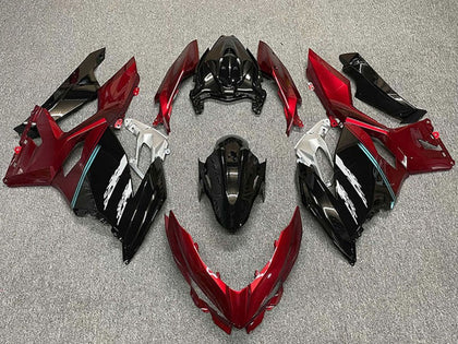 2018-2023 Kawasaki Ninja-400 Red Glossy Black Fairing Kit