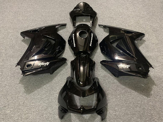 2008-2012 Glossy Black Oem Style Kawasaki Ninja 250 Fairing Kit
