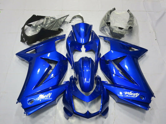 2008-2012 Blue White Ninja Kawasaki Ninja 250 Fairing Kit