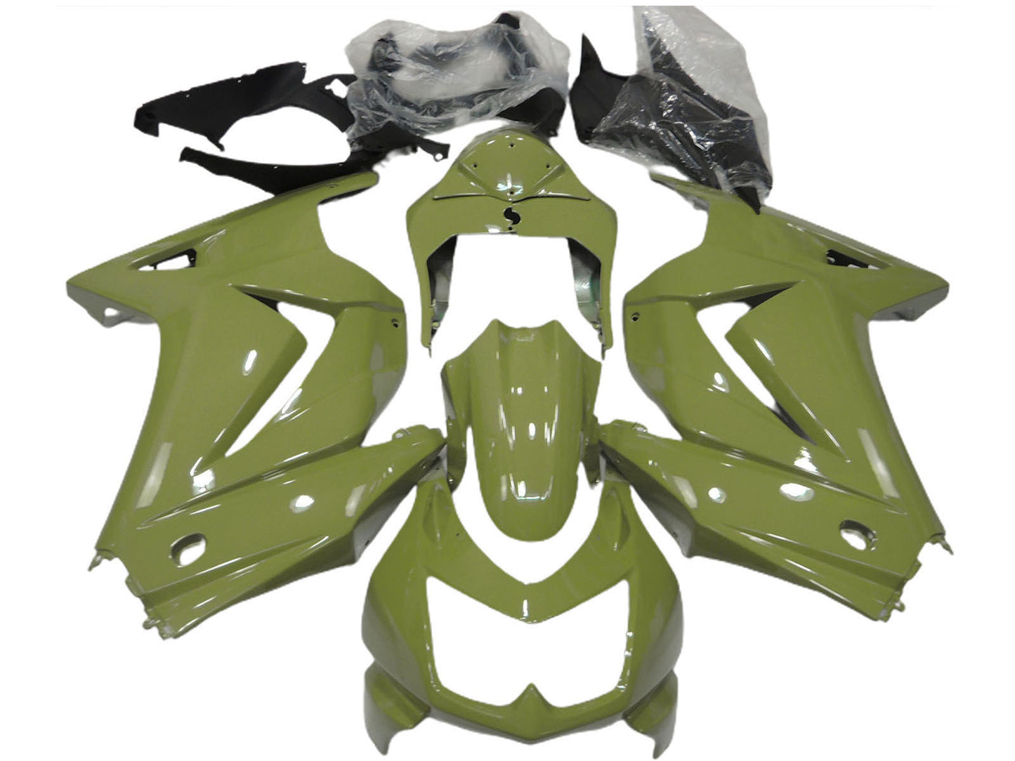 2008-2012 Olive Kawasaki Ninja 250 Motorcycle Fairings， Purchase 2008-2012 Olive Kawasaki Ninja 250 Motorcycle Fairings UK - UK