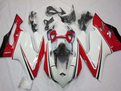 2011-2014 Ducati 1199-Panigale White Red Black Green Fairing Kit