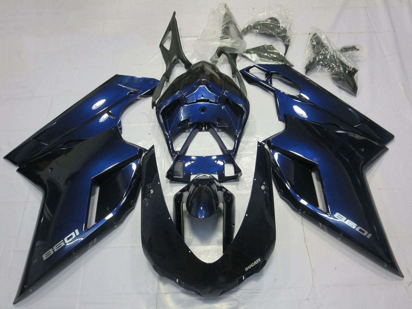 2007-2014 Deep Blue Ducati 1098 Motorcycle Fairings， Purchase 2007-2014 Deep Blue Ducati 1098 Motorcycle Fairings UK - UK