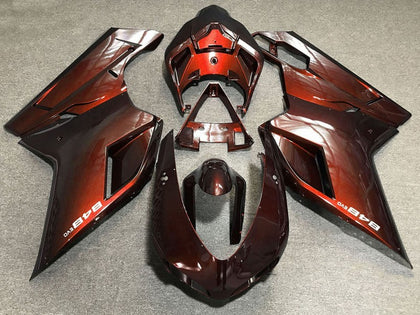 2007-2014 Ducati 848 Red Fairing Kit