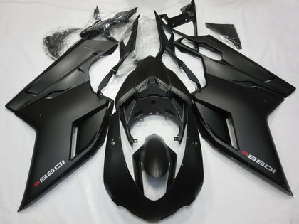 2007-2014 Ducati 1098 Matte Black Fairing Kit