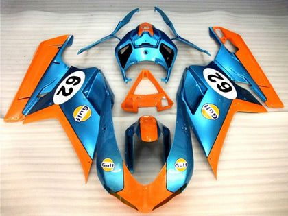 2007-2014 Ducati 1198 / 1098 / 848 Orange Blue Gulf 62 Fairing Kit