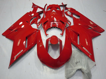 2007-2014 Ducati 1098 Red Fairing Kit