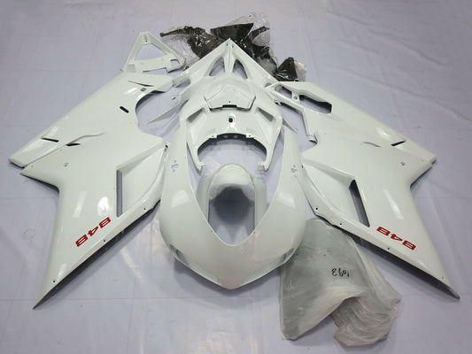 2007-2014 Pearl White Ducati 848 Motorcycle Fairings， Purchase 2007-2014 Pearl White Ducati 848 Motorcycle Fairings UK - UK