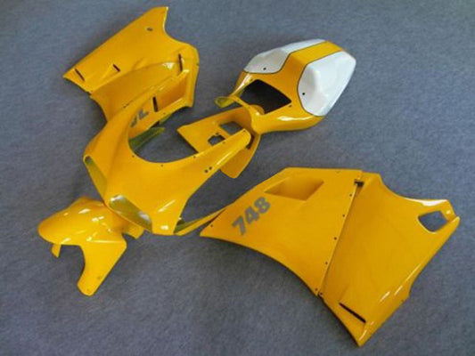 1993-2005 White Yellow Ducati 748 Motorcycle Fairings， Purchase 1993-2005 White Yellow Ducati 748 Motorcycle Fairings UK - UK