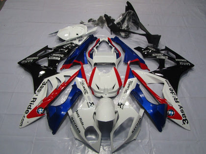 2009-2014 BMW S1000RR White Red Blue Glossy Black Easy Ride Fairing Kit
