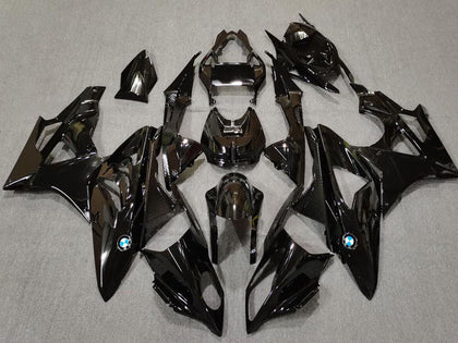 2009-2014 BMW S1000RR Glossy Black Fairing Kit