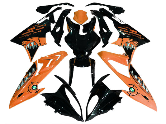 2015-2016 Orange Glossy Black Shark BMW S1000RR Fairing Kit