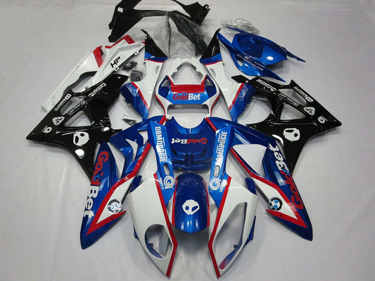 2009-2014 White Red Blue Glossy Black Goldbet Hp BMW S1000RR Fairing Kit
