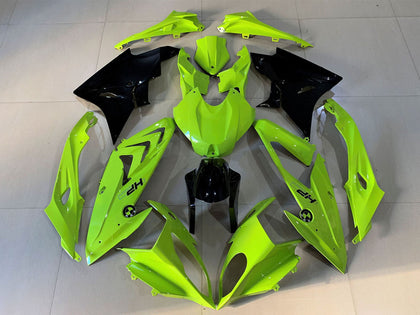 2009-2014 BMW S1000RR High Viz Yellow Glossy Black HP Fairing Kit