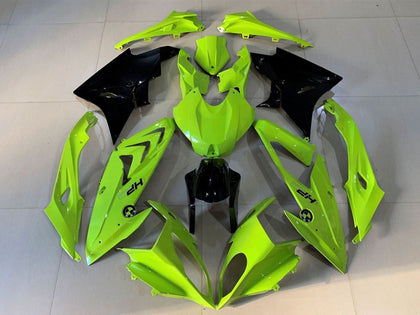 2009-2014 BMW S1000RR High Viz Yellow Glossy Black HP Fairing Kit