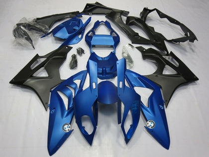 2009-2014 BMW S1000RR Blue Matte Black Fairing Kit