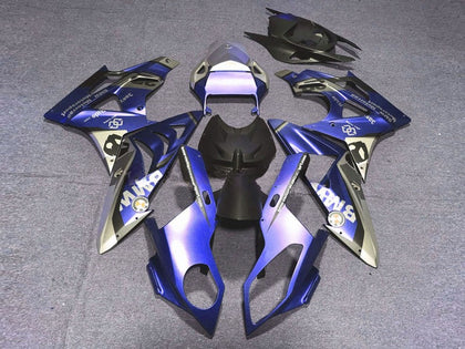 2017-2018 BMW S1000RR Silver Blue Back Fairing Kit
