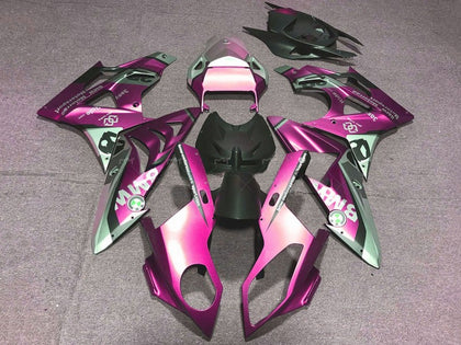 2017-2018 BMW S1000RR Pink Black Fairing Kit