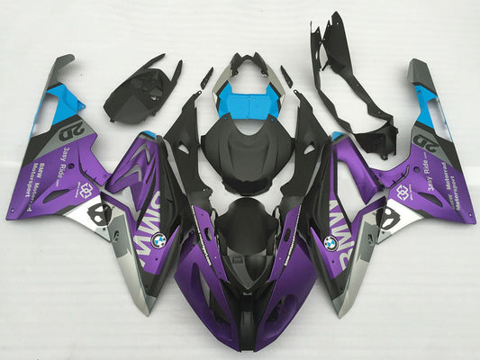 2017-2018 Silver Purple Blue Matte Black BMW S1000RR Fairing Kit