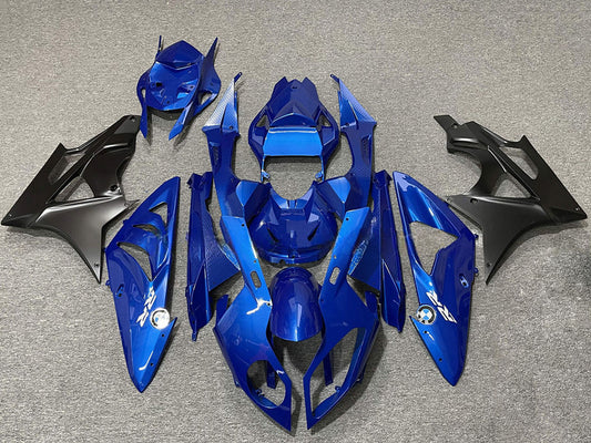 2009-2014 Blue Matte Black BMW S1000RR Fairing Kit