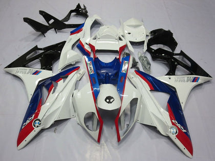 2009-2014 BMW S1000RR White Red Blue Glossy Black Fairing Kit