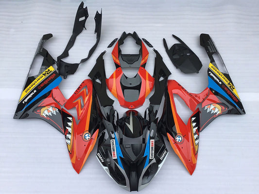 2015-2016 Red Glossy Black Shark BMW S1000RR Fairing Kit