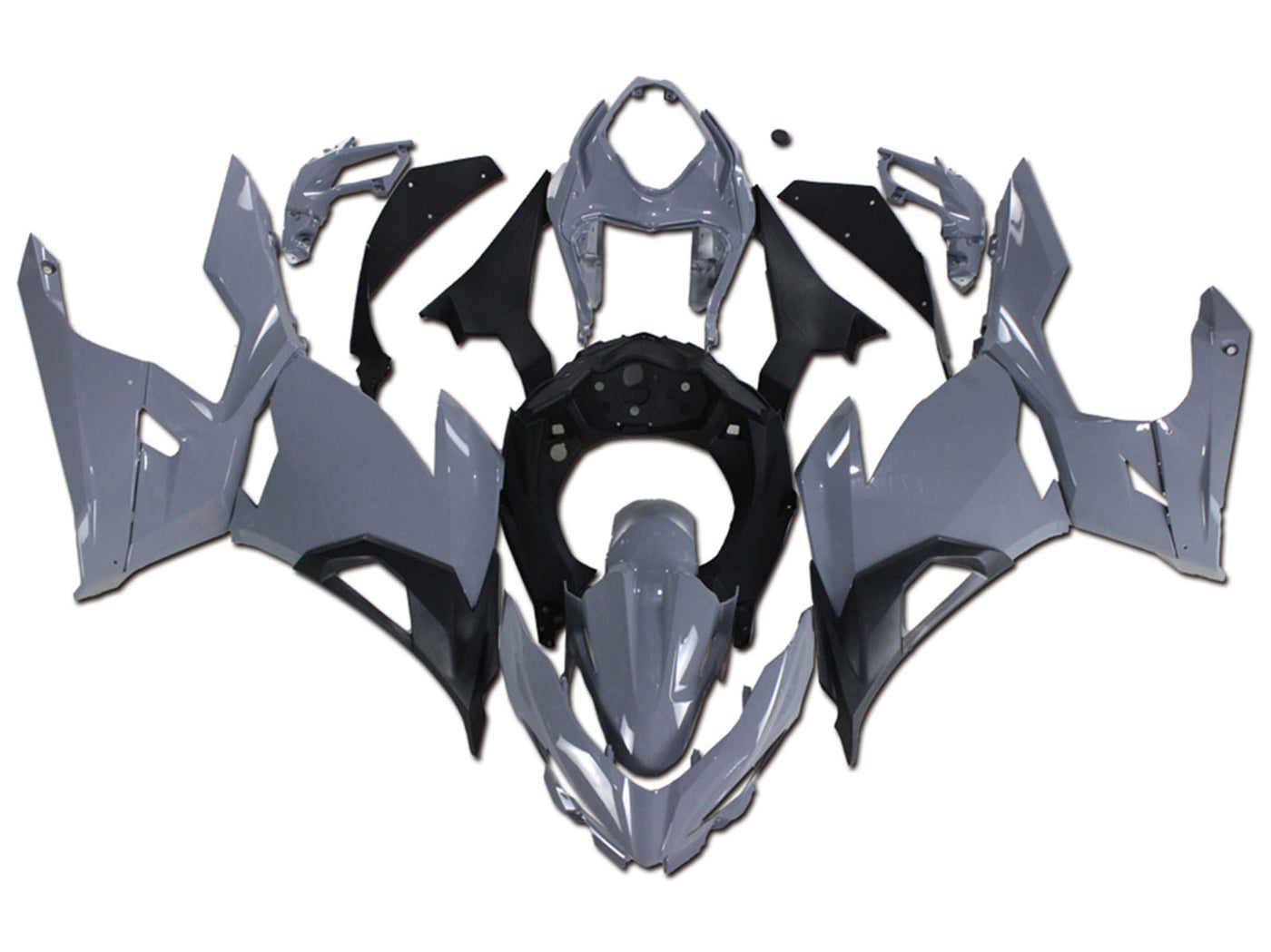 2018-2024 Nardo Grey Kawasaki Ninja 400 EX400 Fairing Kit