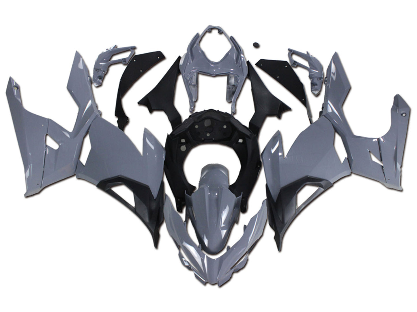 2018-2024 Nardo Grey Kawasaki Ninja 400 EX400 Fairing Kit