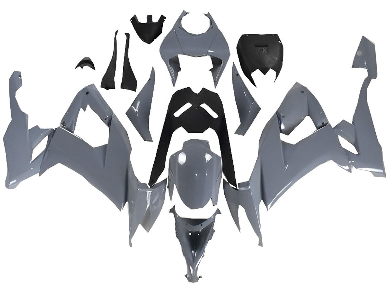 2008-2010 Nardo Grey Kawasaki ZX10R Motorcycle Fairings， Purchase 2008-2010 Nardo Grey Kawasaki ZX10R Motorcycle Fairings UK - UK