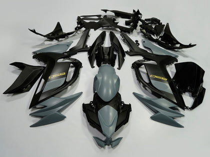 2020-2024 Kawasaki Ninja-650 Gray Black EX650 Fairing Kit