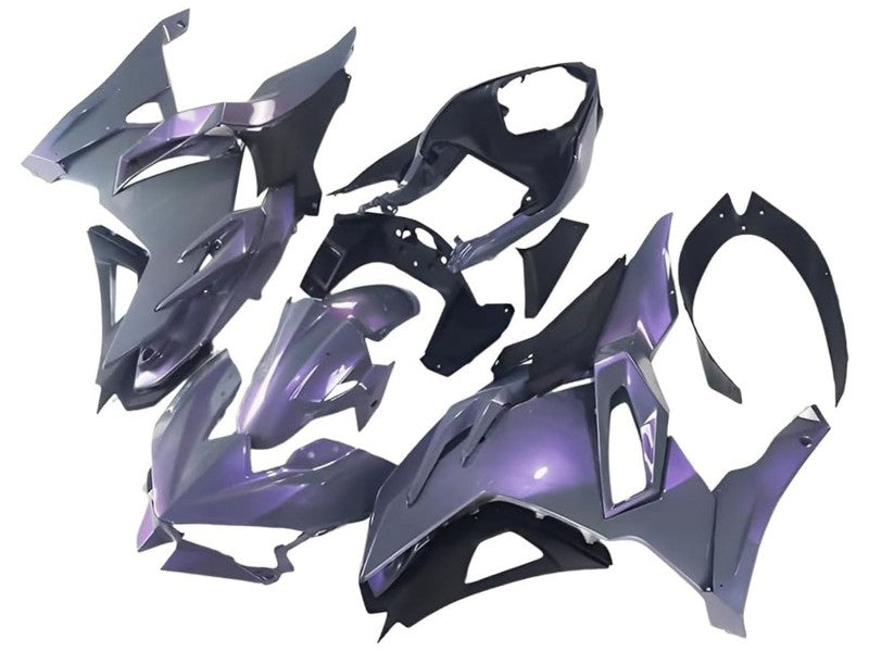 Purchase 2024-2025 Chameleon Grey Dazz Pearl Purple Kawasaki Ninja 500 EX500R Motorcycle Fairings UK