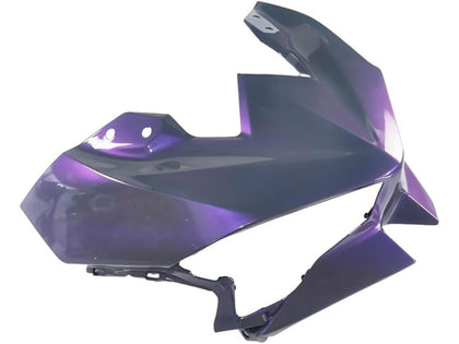 2024-2025 Kawasaki Ninja-500 Chameleon Gray Dazz Pearl Purple EX500R Fairing Kit