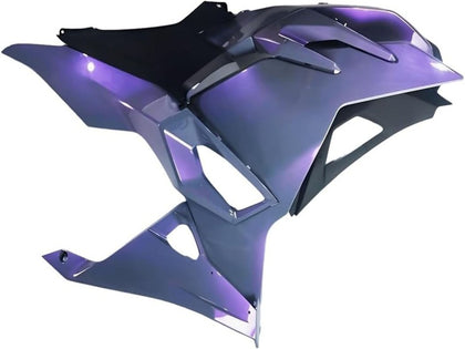 2024-2025 Kawasaki Ninja-500 Chameleon Gray Dazz Pearl Purple EX500R Fairing Kit