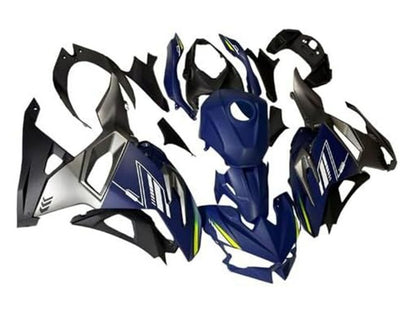 2024-2025 Kawasaki Ninja-500 Blue Black Silver EX500R Fairing Kit